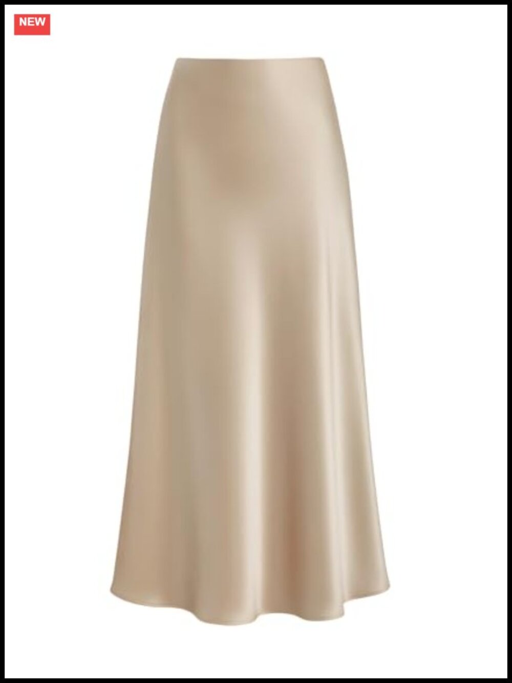 Satin High Waisted Maxi Skirt A Line Silk Long Skirt